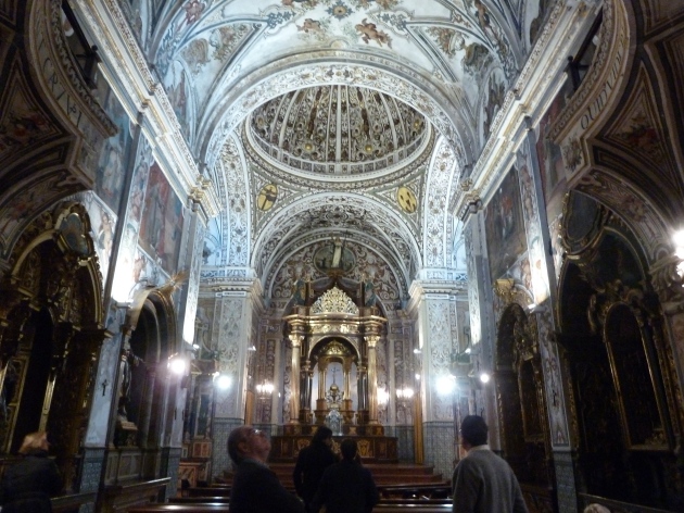 Interior de la iglesia de San Pedro de Alcántara