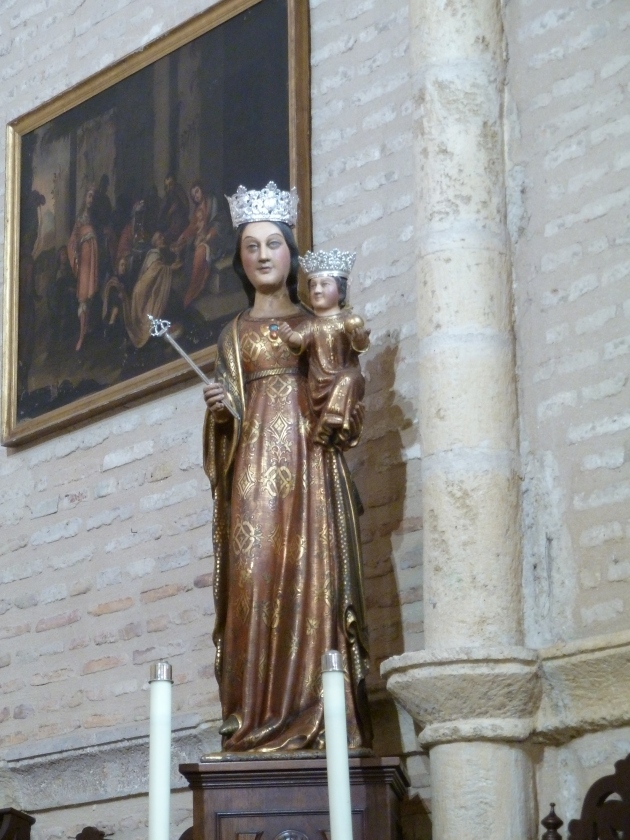 Virgen Candelaria, S.XIV, Trigueros